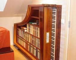 Piano Book Shelf